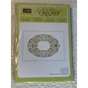 Stampin Up Holiday Frame Embossing Folder Textured Impressions Retired Sizzix Ne
